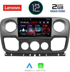 Lenovo Car-Audiosystem für Opel Movano Renault Haupt- Audi A7 Nissan NV400 2010-2020 (Bluetooth/USB/AUX/WiFi/GPS)