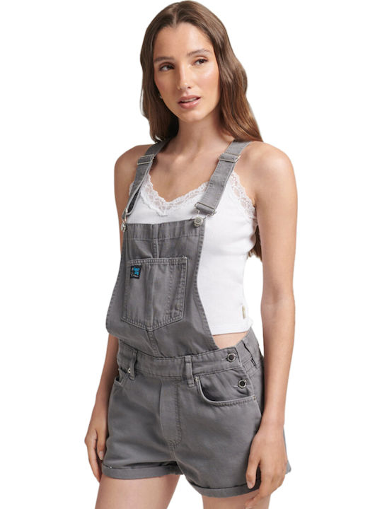 Superdry Vintage Canvas Γυναικεία Σαλοπέτα Τζιν...