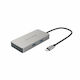 Targus HyperDrive USB-C Stație de andocare cu HDMI 4K Ethernet și conexiune 2 monitoare Gri