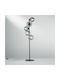 Fan Europe Floor Lamp H160xW32.5cm. with Socket for Bulb E27 Black