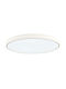 Inlight Plafonieră de Tavan 80buc Albă cu LED Integrat