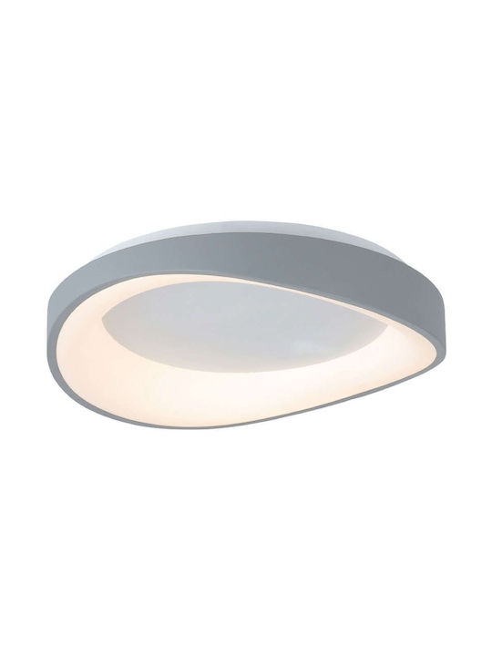 Inlight 72W 3CCT Deckenleuchte 52cm Gray mit Integrierter LED und Fernbedienung