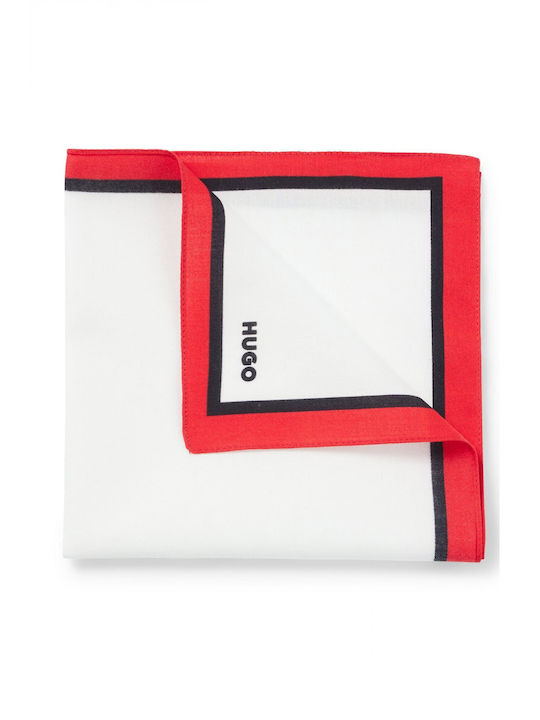 Hugo Boss Men's Handkerchief White