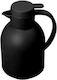 Plastic Thermos Bottle Jug 1L Black