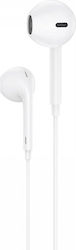 Foneng EP100 Earbuds Freihändig Kopfhörer mit Stecker 3.5mm Weiß Foneng EP100 Earbuds Freihändig Kopfhörer mit Stecker 3.5mm Weiß