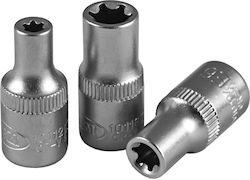 JBM Καρυδάκι Torx με Καρέ Υποδοχής 1/4" Μέγεθος E8 JBM Καρυδάκι Torx με Καρέ Υποδοχής 1/4" Μέγεθος E8