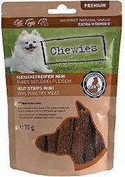 Chewies Meat Strips Fish 70gr