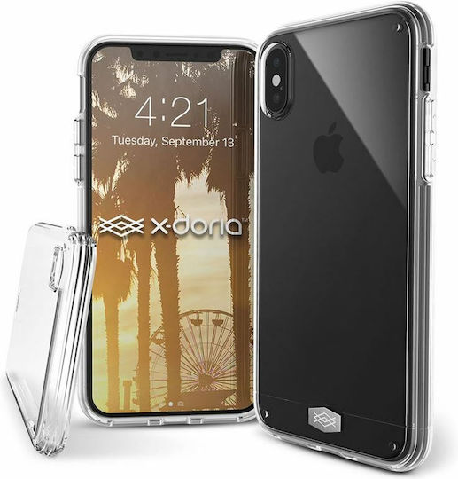 X-Doria ClearVue Back Cover Σιλικόνης Διάφανο (iPhone XS Max)