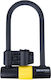 Oxford Motorcycle Shackle Lock in Black