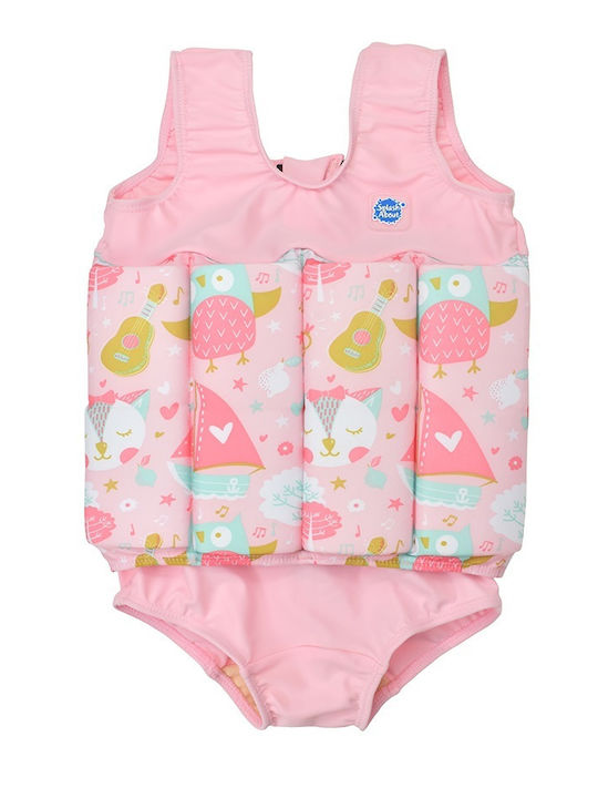 Splash About Kids Swimwear One-Piece Pink