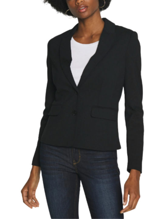 Tom Tailor Kurz Damen Blazer Schwarz