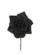 Ramură Decorativă Artificială Trandafir 1695 Negru 60cm Art et Lumiere