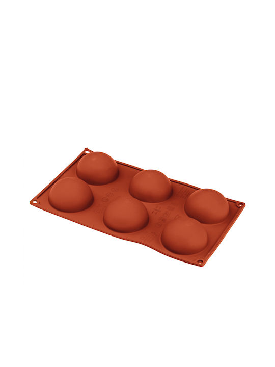 Happy Flex Φόρμα Ζαχαροπλαστικής για Cupcakes/Muffins από Σιλικόνη 6 Θέσεων 30x17.5x3.5εκ.