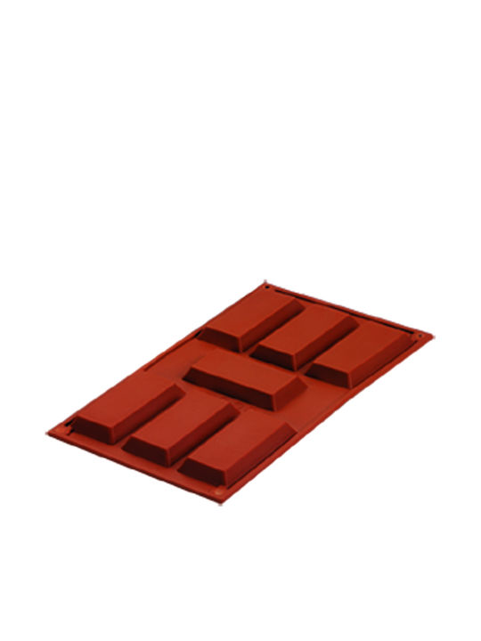 Horecabar No Coating Silicone Cupcakes & Muffins 7 Cups Baking Pan