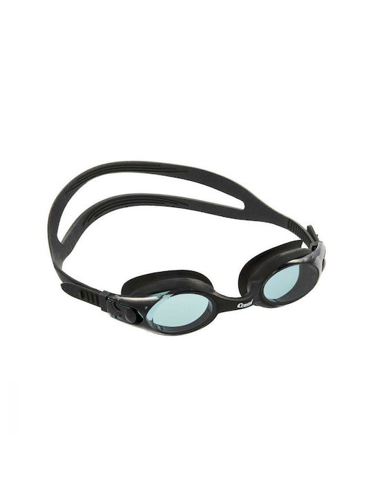 CressiSub Swimming Goggles Adults with Anti-Fog Lenses Black