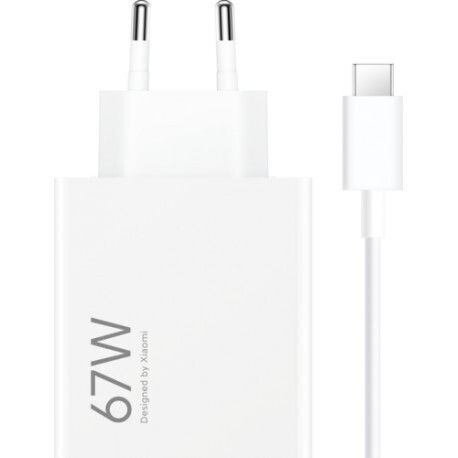 Xiaomi Încărcător cu Port USB-A și Cablu USB-C 67W Albς (MDY-12-EH Bulk)