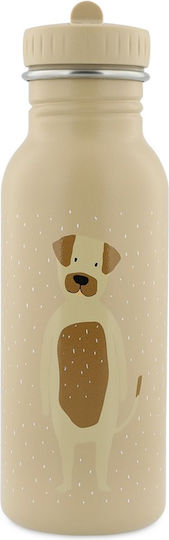 Trixie Mr.Dog Детска Бутилка За Вода Неръждаема Стомана Бежова 500ml