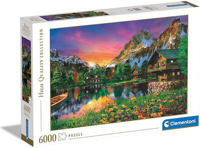 Alpine Lake Puzzle 2D 6000 Bucăți