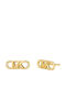 Michael Kors Premium Earrings made of Silver Gold Plated with Stones & Pearls