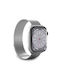 Puro Milanese Каишка Неръждаема стомана Сребрист (Apple Watch 38/40/41 мм (Сребрист))