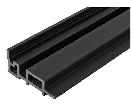 Umzäunung Deck aus PVC 4.6x8.9x290cm Braune