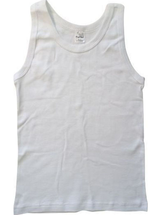 Pretty Baby Kinder-Unterhemd Tank-Top Weiß