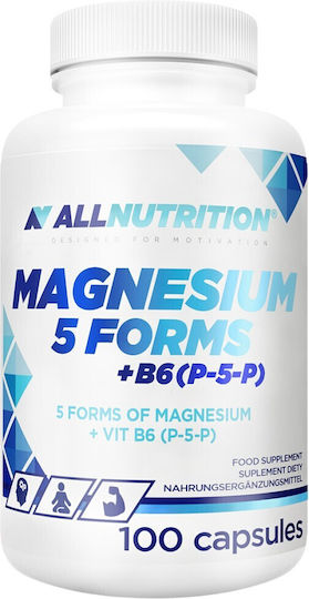 AllNutrition Magnesium 5 Forms + B6 P-5-P 100 Mützen