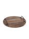 Wooden Cheese Serving Platter 30x6cm