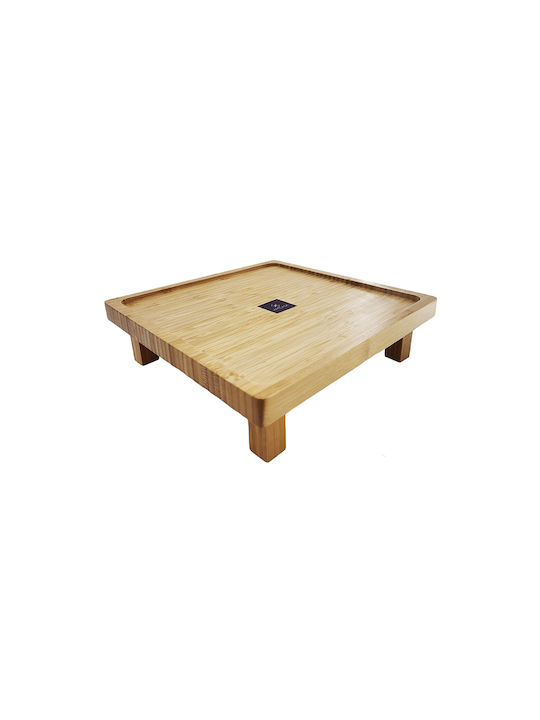 Casa Wooden Sushi Serving Platter 25x25x7cm