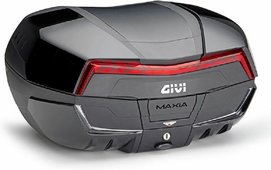 Givi V58N Maxia 5 Monokey Μπαγκαζιέρα Μοτοσυκλέτας 58lt Μαύρη