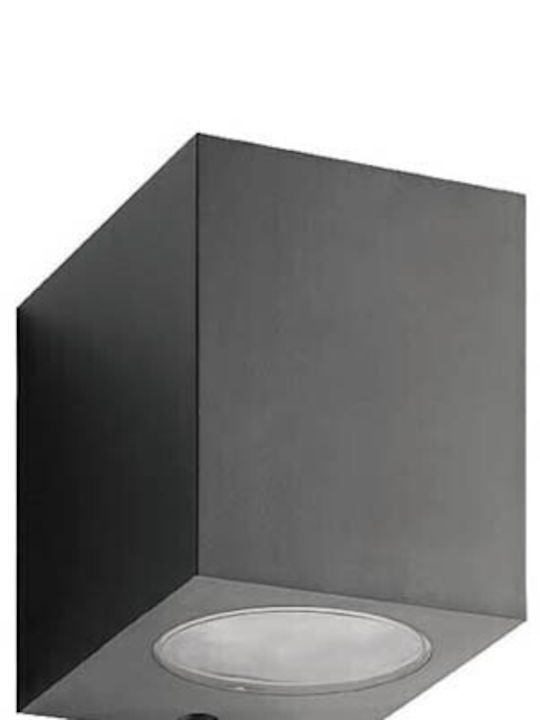 Vito Wall-Mounted Outdoor Spot Light GU10 IP54 9.2x9x7εκ.