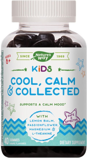 Nature's Way Kids Cool Calm & Collected Anxiety Supplement 40 jelly beans