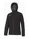 Mizuno Women's Scurt Athletic Jacket with Hood Negru