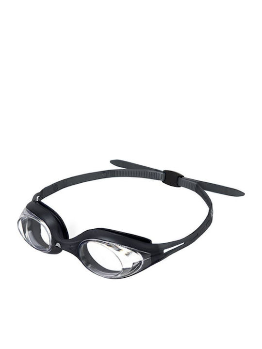 Aquarapid Swimming Goggles Adults with Anti-fog Lenses Black