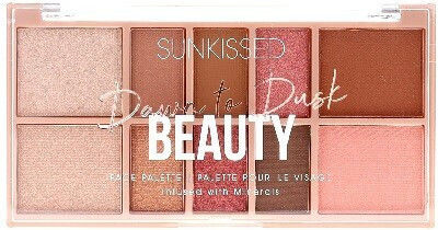 Sunkissed Dusk to Dawn Beauty Makeup Palette for Face & Eyes 12.6gr