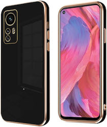Bodycell Gold Plated Задна корица Силикон Черен...