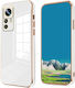 Bodycell Gold Plated Back Cover Σιλικόνης Λευκό...