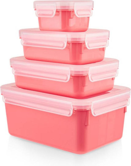 Emsa Mehrfarbige Mittagsboxen Set 4Stücke
