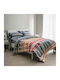 Charalambidis Textiles Duvet Cover Single 160x240 Scotland Red