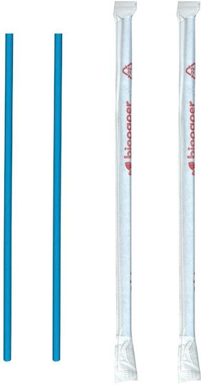 THalassinos Papier Freddo Strohhalme 18cm 2Stück