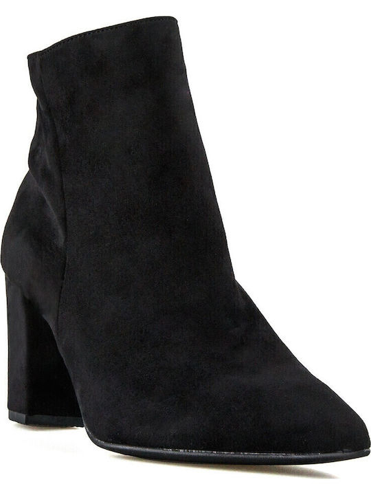 Silia D Wildleder Stiefeletten Damen Schwarz SI...