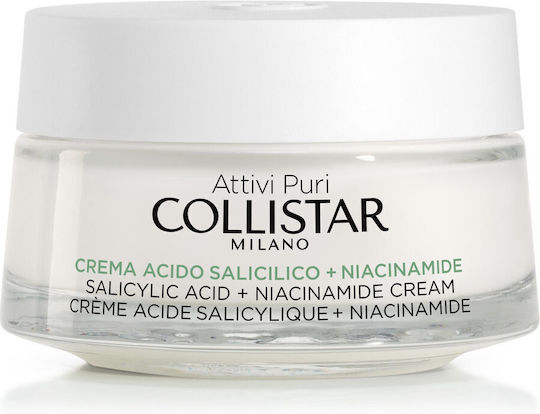 Collistar Attivi Puri Salicylic Acid + Niacinamide Cream Face 50ml