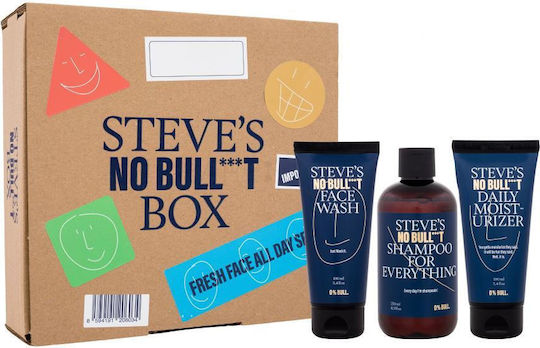 Steve's No Bull***t Box Fresh Face All Day Set Îngrijire pentru Curățare facială