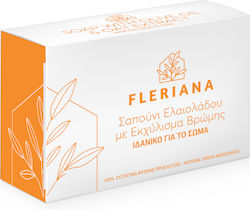 Fleriana Seife Bar Olivenöl mit Haferextrakt 100gr