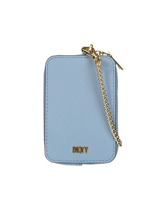 DKNY Малка Дамско Портмоне Светлосин