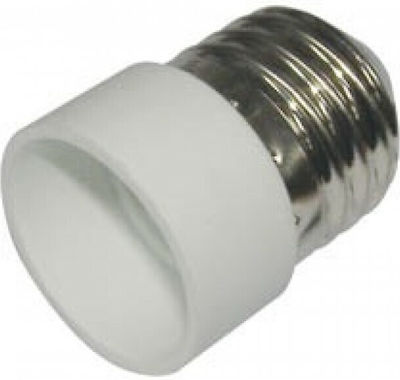 Jager Socket Adapter from E27 to E14 in White color