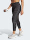 Optime Trainicons Women's Cropped Training Legging High Waisted Carbon/Black