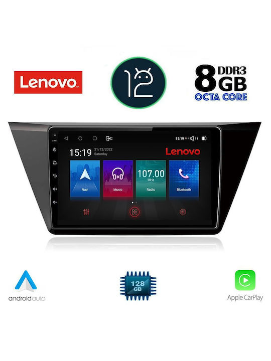 Lenovo Sistem Audio Auto pentru Volkswagen Turul 2016> (Bluetooth/USB/WiFi/GPS) cu Ecran Tactil 10.1"