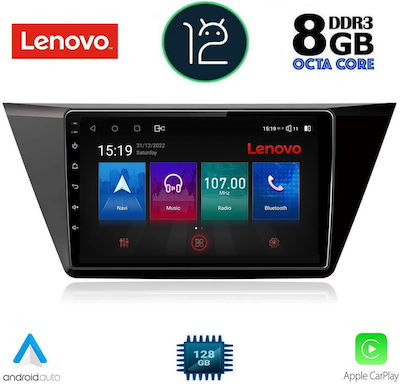 Lenovo Ηχοσύστημα Αυτοκινήτου για VW Touran (Bluetooth/USB/WiFi/GPS) με Οθόνη Αφής 10.1"