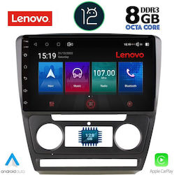 Lenovo Car-Audiosystem für Skoda Octavia 2005-2012 (Bluetooth/USB/WiFi/GPS/Apple-Carplay) mit Touchscreen 10.1"